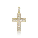 TOPGRILLZ Hip Hop Hochwertige Kreuz Anhänger Halskette Iced Out Full Micro Pave Zirkonia Anhänger Modeschmuck für Geschenk