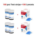 300/200/100/50PCS Sinocare Safe-Accu Blutzuckerteststreifen und Lanzetten für Diabetes-Tester