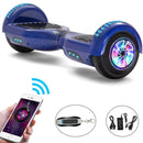 Hoverboard 6,5-Zoll-Bluetooth-Lautsprecher, selbstausgleichender Elektroroller, LED-Leuchten, intelligenter zweirädriger Hoverboard-Schlüssel für Kindergeschenk