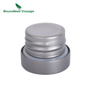 Boundless Voyage Titanium Wasserflasche mit Titandeckel Outdoor Camping Radfahren Wandern Geschirr Trinkgeschirr 25.6oz/750ml