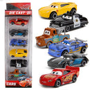 Set Disney Pixar Car 3 Lightning McQueen Jackson Storm Mack Uncle Truck 1:55 Diecast Metal Car Model Toy Boy Weihnachtsgeschenk
