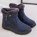 Neue Frauen Warme Schuhe Hohe Qualität Reißverschluss Frauen Stiefel Solide Winter Stiefeletten Für Frauen Damen Schuhe Wasserdichte Chaussure Femme