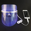 3 Farben LED-Lichttherapie-Gesichtsmaske Korean Photon Instrument Anti-Aging Anti-Akne-Faltenentfernung Skin Tighten Beauty SPA