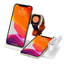 15 W Qi Fast Wireless Charger Stand für iPhone 13 11 12 X 8 Apple Watch 4 in 1 Faltbare Ladestation für Airpods 3 Pro iWatch