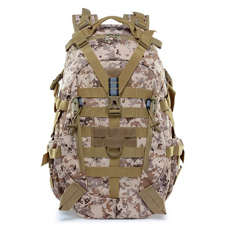 40L Camping Wanderrucksack Männer Militärische Taktische Tasche Outdoor Reisetaschen Armee Molle Kletterrucksack Wandern Sac De Sporttasche