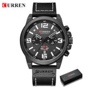 New Men Watch CURREN Top Brand Luxury Mens Quartz Wristwatches Male Leather Military Date Sport Watches Relogio Masculino
