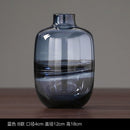 Kreative Blaue Hydroponische Getrocknete Blumenarrangement Vase Ornament Wohnzimmer Schlafzimmer Moderner Esstisch Blume Glasvase Handwerk