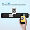 WIFI Smart Power Strip Universal Funktioniert mit Alexa Googlehome Multi Plug Four Takes 6AC Socket 4 USB Voice Control UK/EU/US/AU