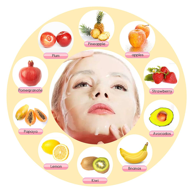 Gesichtsmaske Maker Maschine Gesichtsbehandlung DIY Automatisches Obst Natürliches Gemüse Kollagen Heimgebrauch Schönheitssalon SPA Pflege Eng Voice