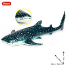 Oenux Large Size Sea Life Animals Weicher Weißer Hai Big Shark Actionfiguren Modell Lebensechtes Lernspielzeug Für Kinder Geschenk