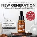 VIBRANT GLAMOUR Retinol-Gesichtsserum Feuchtigkeitsspendende Whitening Firming Fade Fine Lines Anti-Falten-Anti-Aging-Tiefenpflege-Essenz 30ML