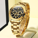 OLEVS Top-Marken-Herren-Automatik-Mechanik-Uhr, tiefes wasserdichtes Edelstahlarmband, kratzfeste Herren-Automatik-Armbanduhr