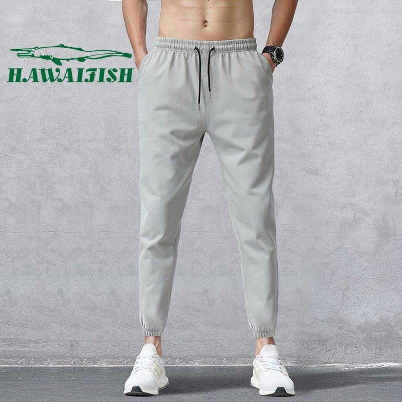 Men&#39;s Sports Pants 2021 Men&#39;s Summer Pants Men&#39;s Tie Feet Trousers Youth Loose Trousers Brand Sweatpants Men Clothing Pants Man