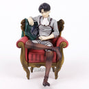 Figma Attack on Titan Eren Jaeger / Mikasa Ackerman / Levi Ackerman / PVC-Action-Figur Modell Spielzeug Figuirne