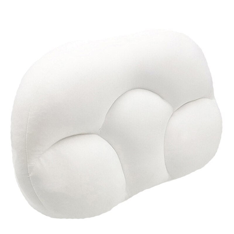 1 almohada de espuma suave y completa para dormir, soporte para el cuello, almohada ergonómica en forma de mariposa