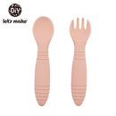 Let's Make 1Set Baby Feeding Anti-slip Pads Two-sided Suction Cup Children Silicone Baby Feeding Bowl Dish Mats Coaster for Kids