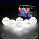 Crestgolf Flashing Golf Ball Night Glow Flash Light Glow LED Golfball-Sechs Farben zur Auswahl