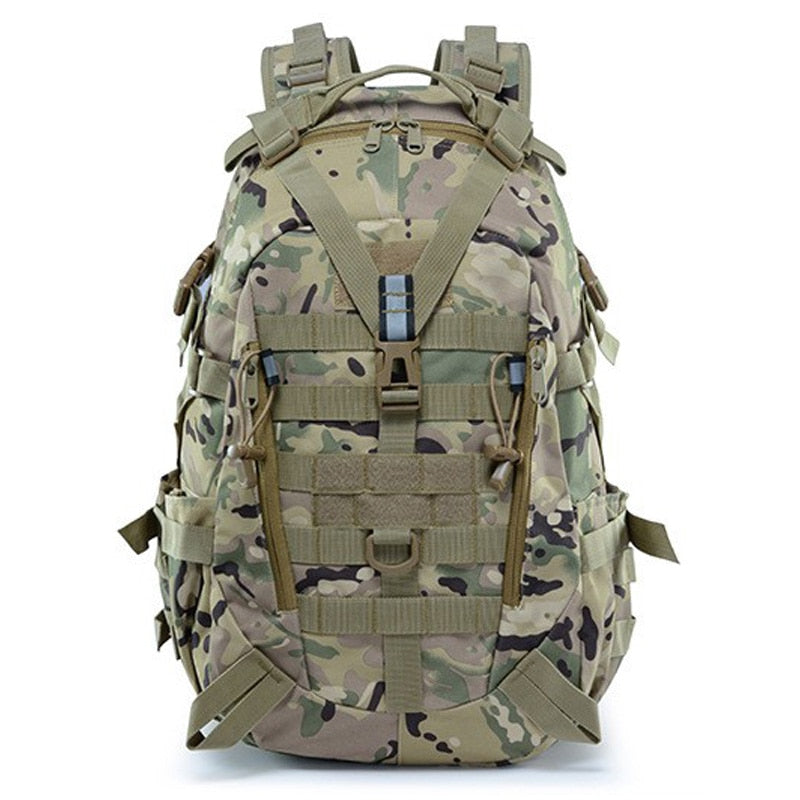 40L Camping Hiking Backpack Men Military Tactical Bag Outdoor Travel Bags Army Molle Climbing Rucksack Hiking Sac De Sport Bag