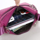 Mode Wasserdichte Nylon Frauen Messenger Bags Carteira Vintage Hobos Damen Handtasche Weibliche Umhängetaschen Umhängetaschen