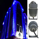 Farbe führte Flutlicht-Glanz-Lampe lange Beleuchtungs-Wände im Freien Waterpoof Ip65 Flutlicht 10w Garten geführte Punkt-Licht-Lampe 110v 220v