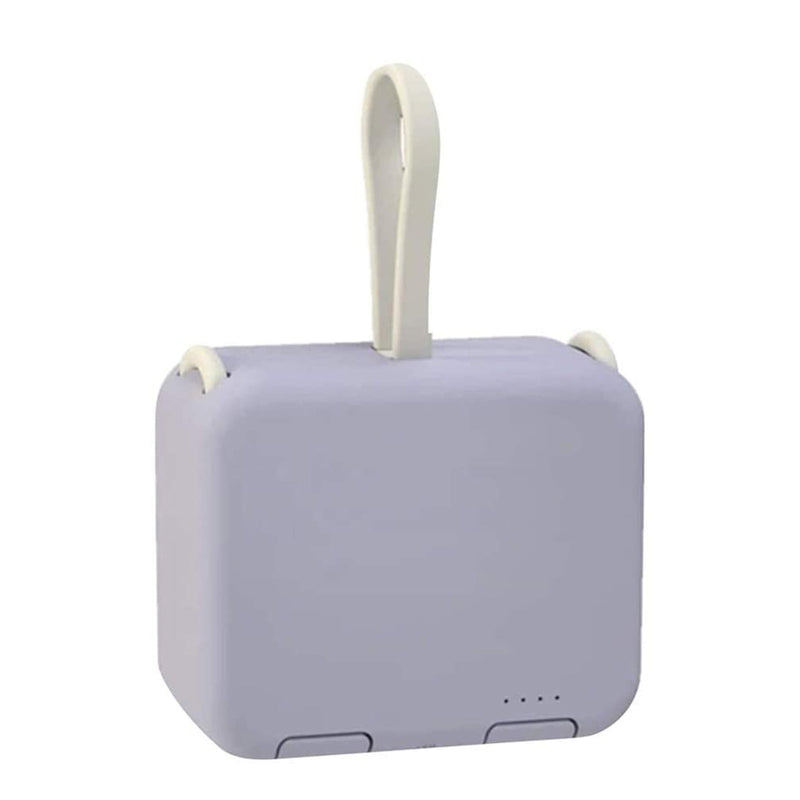 Multi-function With Own Cord Handbag Back Clip Power Bank 2020 New Portable Charger 55x65x30mm Type-c