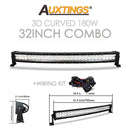 Auxtings 22 32 42 50 52 '' Zoll gebogene LED-Lichtleiste COMBO LED-Arbeitslicht 3D 7D-Leiste, die Offroad-Auto-LKW 4x4 SUV ATV 12V 24V fährt