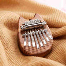 8-Tasten Mini Kalimba Daumenklavier Holzdaumenklavier Kindergeschenk Tragbares Taschentastaturklavier