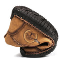 Bequeme lässige Lederschuhe Herren Turnschuhe Leder Loafer handgefertigte Herrenschuhe Winter atmungsaktive Wohnungen Schuh heißer Verkauf Mokassins