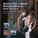 Hohem iSteady X2 3-Achsen-Gimbal-Stabilisator für Smartphone, mit Fernbedienung Faltbarer Telefon-Gimbal für iPhone 13 Pro Max/Samsung