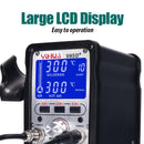 YIHUA 995D+SMD Lötstation mit steckbarer Heißluftpistole Lötkolben BGA Rework Station Telefonreparatur Schweißstation