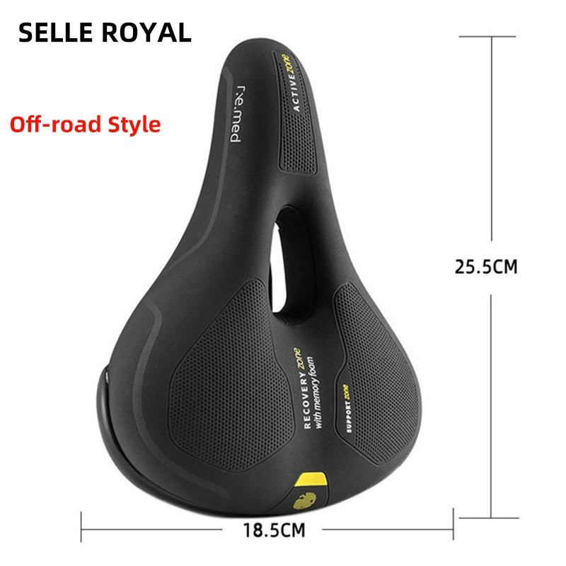 SELLE ROYAL MTB bicicleta sillín riel hueco transpirable absorción impermeable suave memoria esponja bicicleta asiento sillín