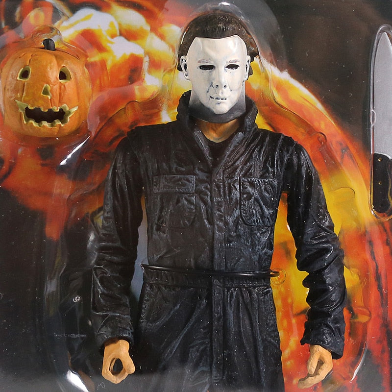 NECA Halloween Michael Myers PVC-Actionfigur im Maßstab 17,7 cm, Sammlermodell, Spielzeug