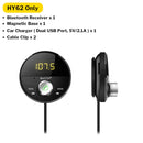 Deelife Bluetooth AUX Adapter in Car Handsfree Kit BT 5.0 Audio Receiver for Auto Phone Hands Free Carkit FM Transmitter