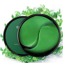 Algen-Hyaluronsäure-Augenmaske Natürliche feuchtigkeitsspendende Augenklappen entfernen Augenringe Anti-Age-Beutel-Augenfaltenpflege 60 Stück