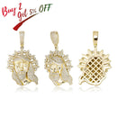 TOPGRILLZ 2020 Neues "Muster des Make-ups" Anhänger im chinesischen Stil Hip Hop Modeschmuck Iced Out Zirkonia Anhänger Geschenk