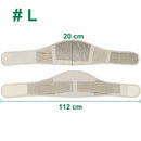 BYEPAIN Ajustable Autocalentamiento Turmalina Cintura Brace Soporte Entrenador de cintura Terapia magnética Cinturón de cintura Lumbar Care Braces