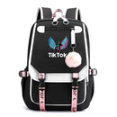 TikTok Rucksack Leuchtende Schultaschen für Teenager Jungen Mädchen Laptop Rucksack Große Kapazität Reise Mochila Escolar
