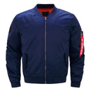 Neue Pilot Air Herren Bomberjacke Herren Militär Bomberjacken Herren Casual Solid Zipper Pilot Jacket Green New Slim Fit Herren Mäntel