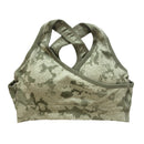 Damen Adapt Camo Seamless Shorts High Waist Booty Gym Shorts Workout Short Fitness Ribbed Waisted Running Short Athletic Clothes