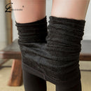 S-XL 8Colors  Winter Warm Leggings women High Waist Thick Velvet Legging Solid All-match Leggings Women