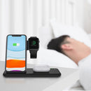 15 W Qi Fast Wireless Charger Stand für iPhone 13 11 12 X 8 Apple Watch 4 in 1 Faltbare Ladestation für Airpods 3 Pro iWatch