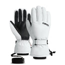 COPOZZ Herren Damen Skihandschuhe Ultraleichte Wasserdichte Winter Warme Handschuhe Snowboardhandschuhe Motorradfahren Schnee Winddichte Handschuhe