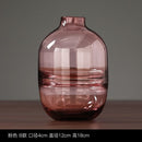 Kreative Blaue Hydroponische Getrocknete Blumenarrangement Vase Ornament Wohnzimmer Schlafzimmer Moderner Esstisch Blume Glasvase Handwerk