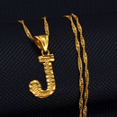 Anniyo AZ Kleinbuchstaben Halsketten Frauen/Mädchen Goldfarbe Anfangsanhänger Dünne Kette Englischer Buchstabe Schmuck Alphabet Geschenk