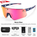 ROCKBROS Polarisierte Photochrome Fahrradbrille Fahrradbrille Outdoor Sports MTB Fahrrad Sonnenbrille Brille Brillen Myopie Rahmen