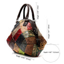 WESTAL, bolso de hombro para mujer, bolso de mujer, bolsos de cuero genuino, bolsos cruzados de diseñador para mujer, bolsos de mano para mujer 86381