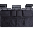 Auto-Kofferraum-Organizer, verstellbare Rücksitz-Aufbewahrungstasche, Netz, hohe Kapazität, Mehrzweck-Oxford-Autositz-Rückenlehnen-Organizer, universell