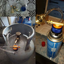 Adaptador de recarga de Gas para exteriores Jeebel, válvula de estufa de Camping, adaptador de recarga de tanque de propano, cilindros de Gas para quemadores de estufa de Gas