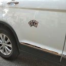 YJZT 15,2 CM * 9,8 CM dibujos animados naipes una calcomanía PVC motocicleta coche pegatina 11-00780