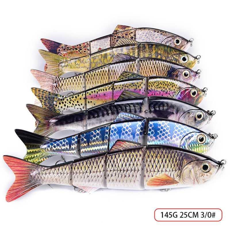 Swimbait Large Fishing Lures Hard Bait Weights 145g Swim Bait Bass Whopper Isca Artificial Articulos De Pesca Salt Water Lures